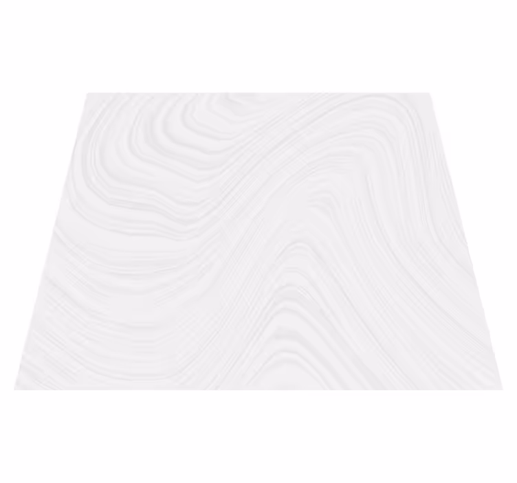 Tapis vinyle salle de bain motif marbre blanc rayures grises - TenStickers