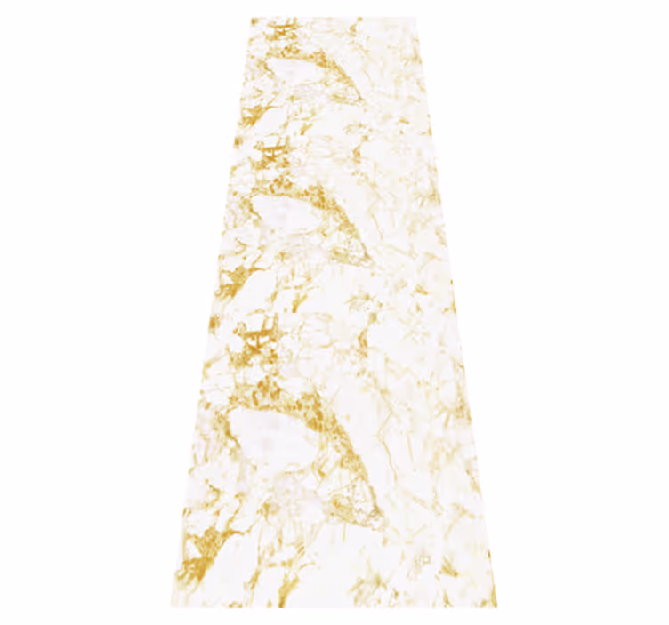 Tapis vinyle salle de bain texture marbre onyx beige - TenStickers