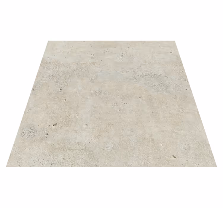 Tapis vinyle cuisine teintes de pierre crème - TenStickers