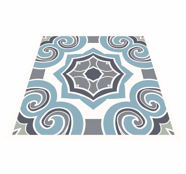 Tapis vinyle cuisine style portugais - TenStickers
