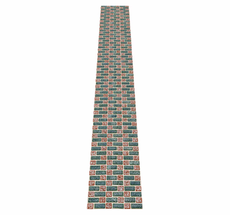 Tapis vinyle cuisine carreaux de briques simples - TenStickers