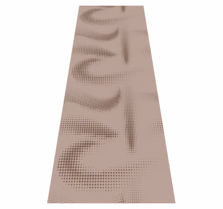 Tapis vinyle chambre motifs à pois scandinaves - TenStickers
