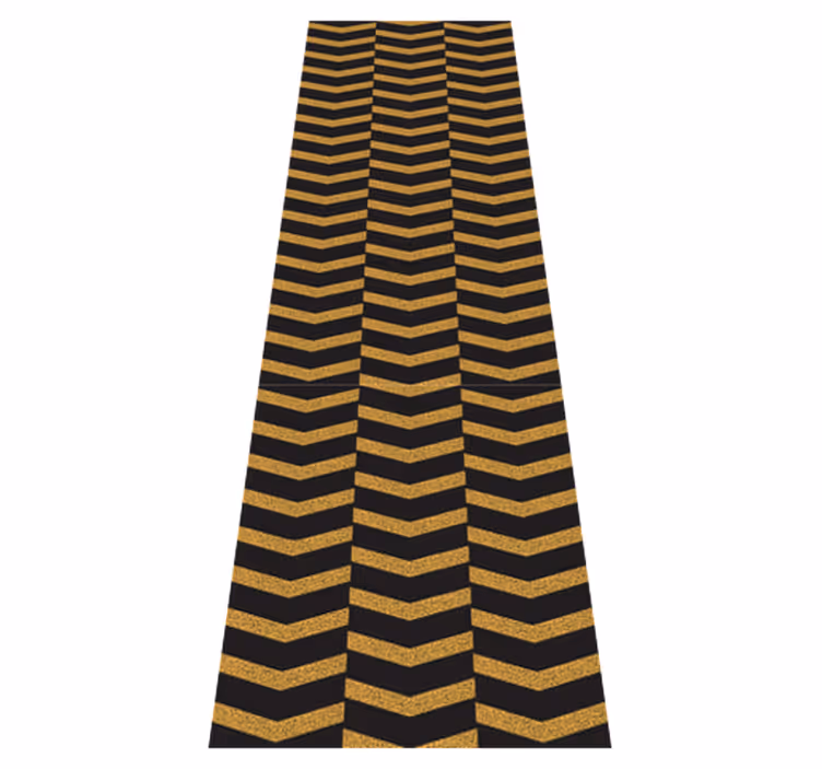Tapis vinyle bureau lignes dorées marbrées - TenStickers