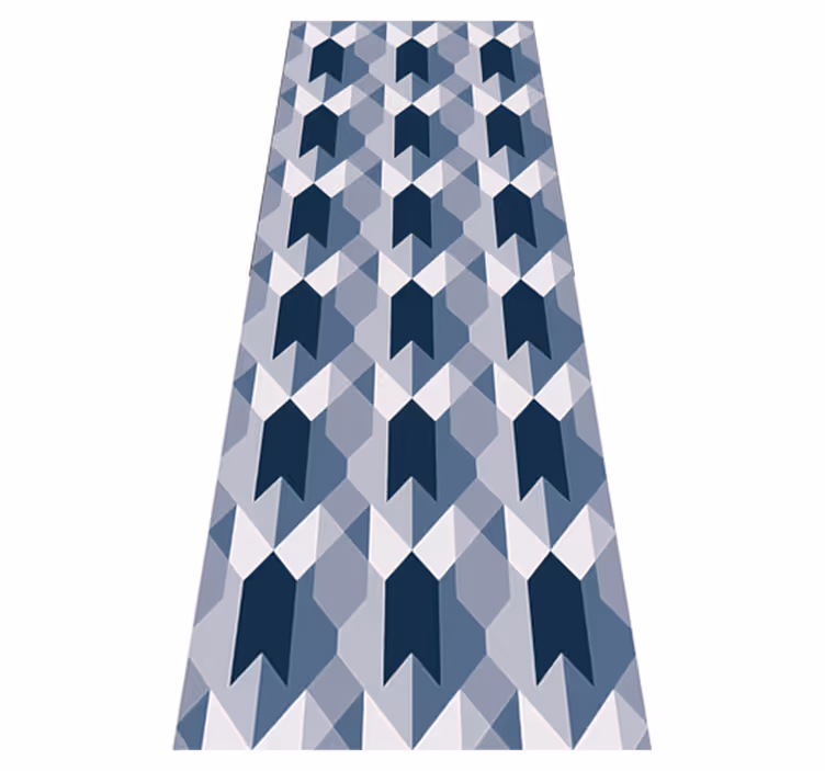 Tapis vinyle nordique géométrique copenhague - TenStickers