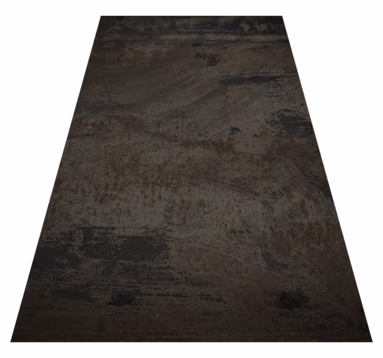 Tapis vinyle texture gris industriel fer rouillé - TenStickers