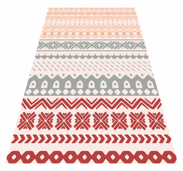Tapis vinyle texture motif viking vintage - TenStickers