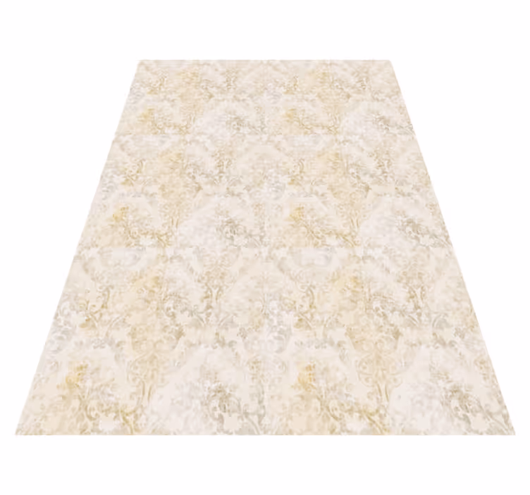 Tapis vinyle vintage motif damassé vintage - TenStickers