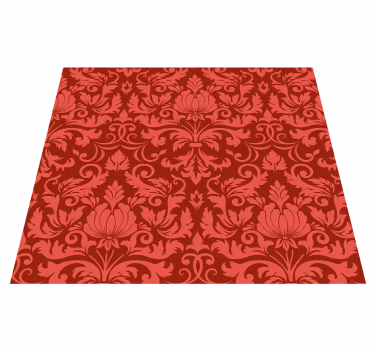 Tapis vinyle vintage velours - TenStickers