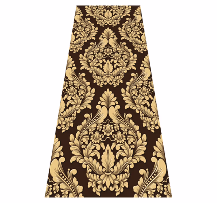Tapis vinyle vintage style victorien classique - TenStickers