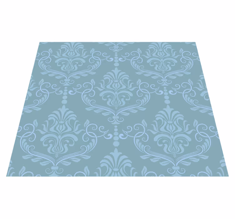 Tapis vinyle vintage baroque - TenStickers