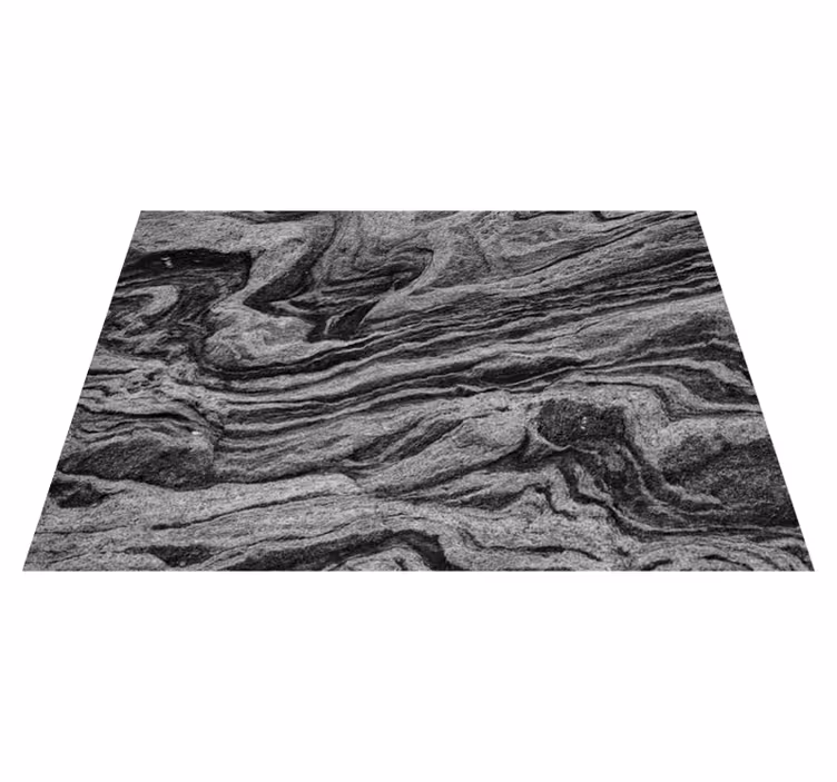 Tapis vinyle texture gris naturel - TenStickers