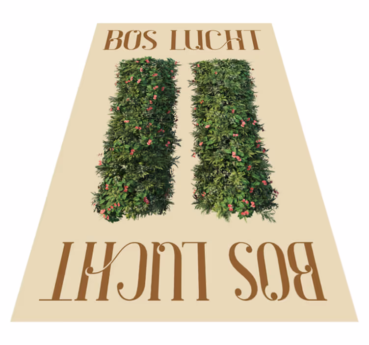 Tapis vinyle citation ciel bleu - TenStickers