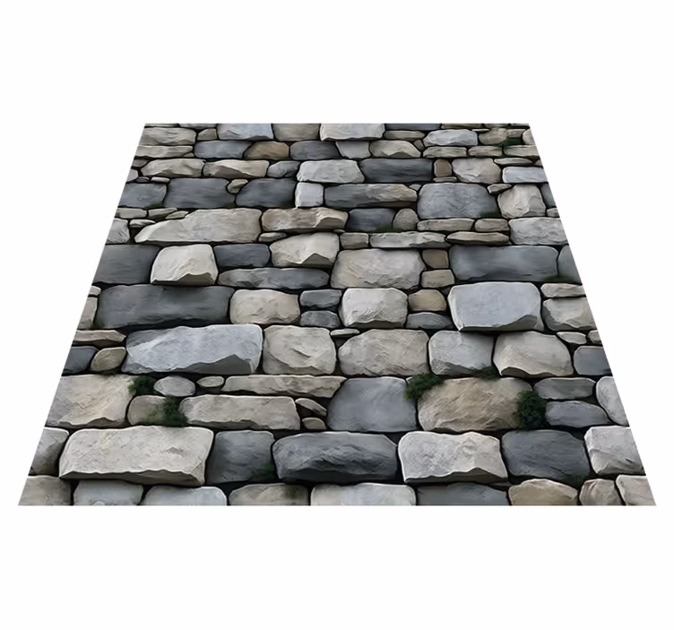 Tapis vinyle texture motif réaliste - TenStickers
