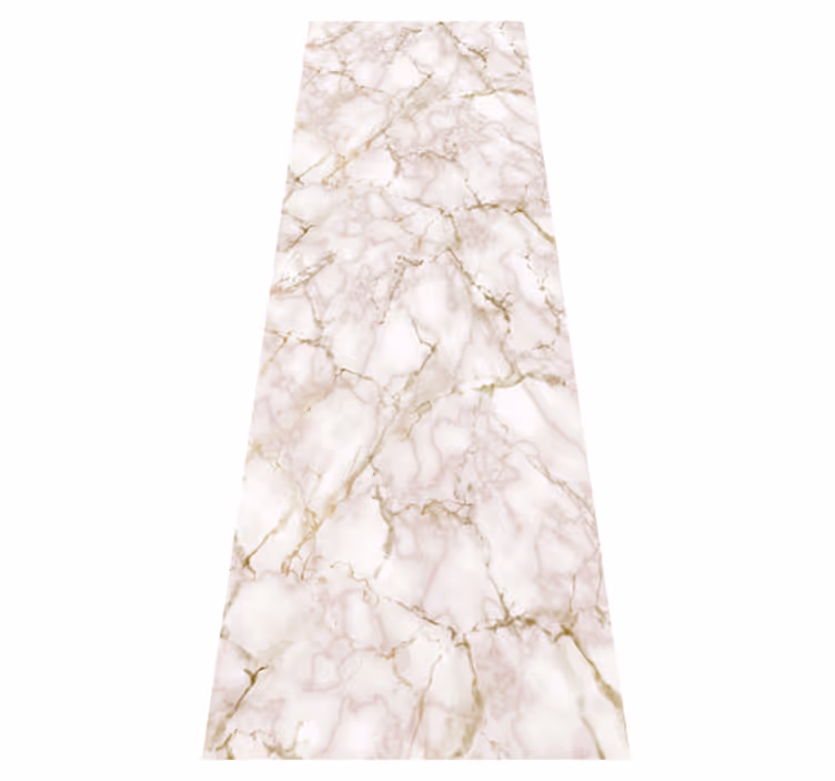 Tapis vinyle texture effet rose - TenStickers