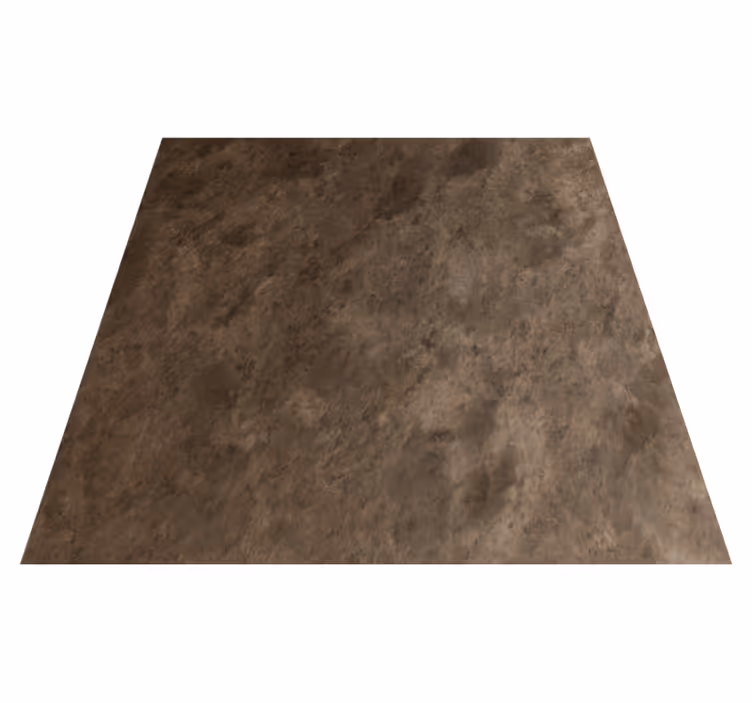 Tapis vinyle entrée motif pierre rustique marron - TenStickers