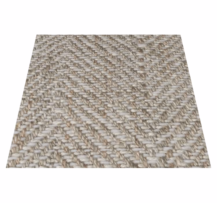 Tapis vinyle beige texture naturelle - TenStickers