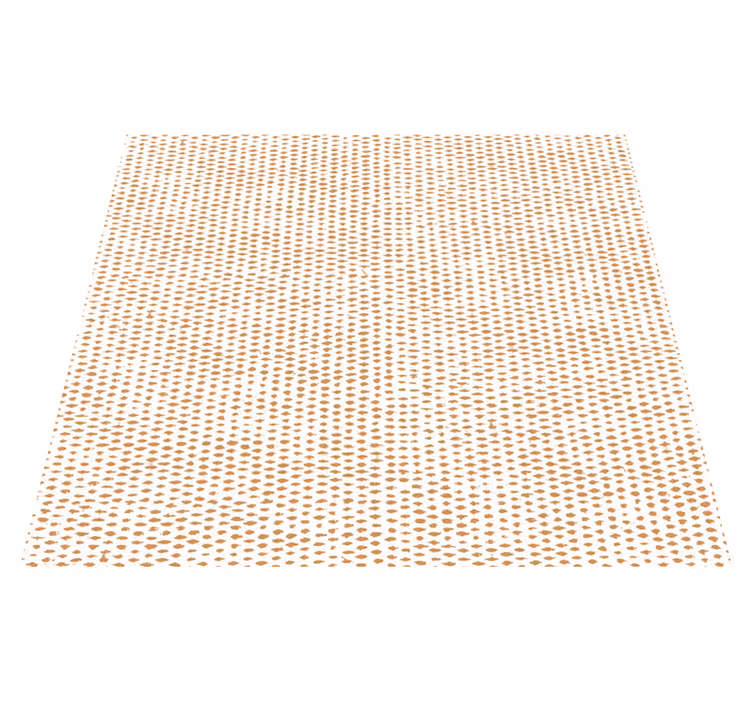 Tapis vinyle beige en tissu détaillé - TenStickers