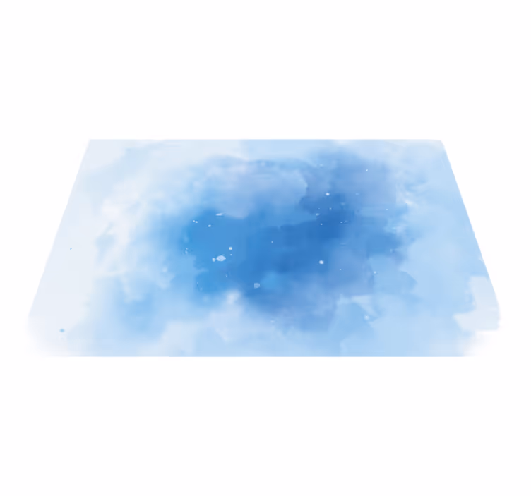 Tapis vinyle aquarelle moderne ciel - TenStickers