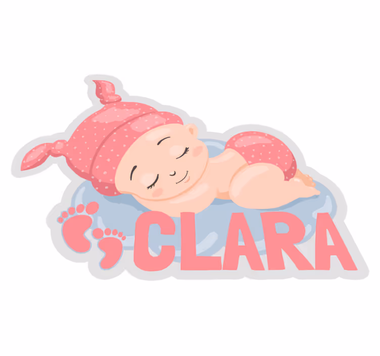 Tapis en vinyle pour bébé personnalisable - TenStickers