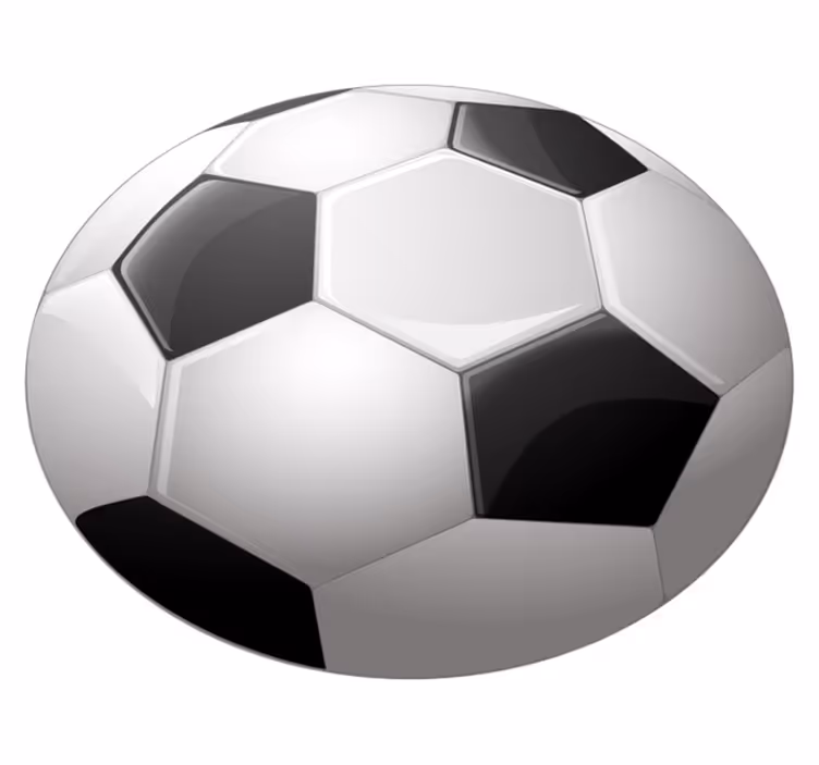 Superbe tapis en vinyle pour ballon de football pour adolescents - TenStickers
