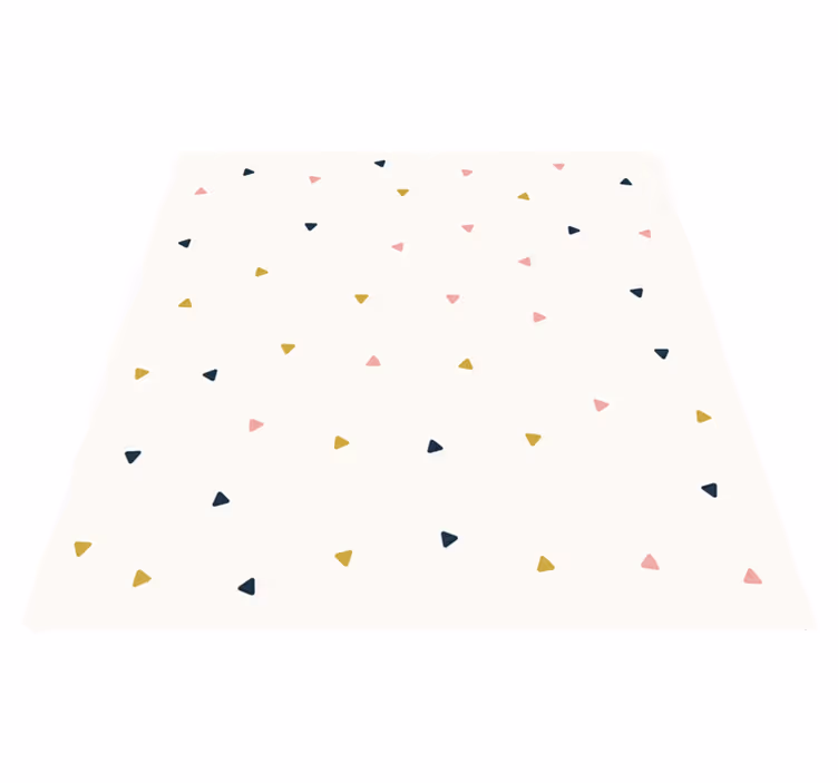 Tapis vinyle autres tapis confettis géométriques - TenStickers