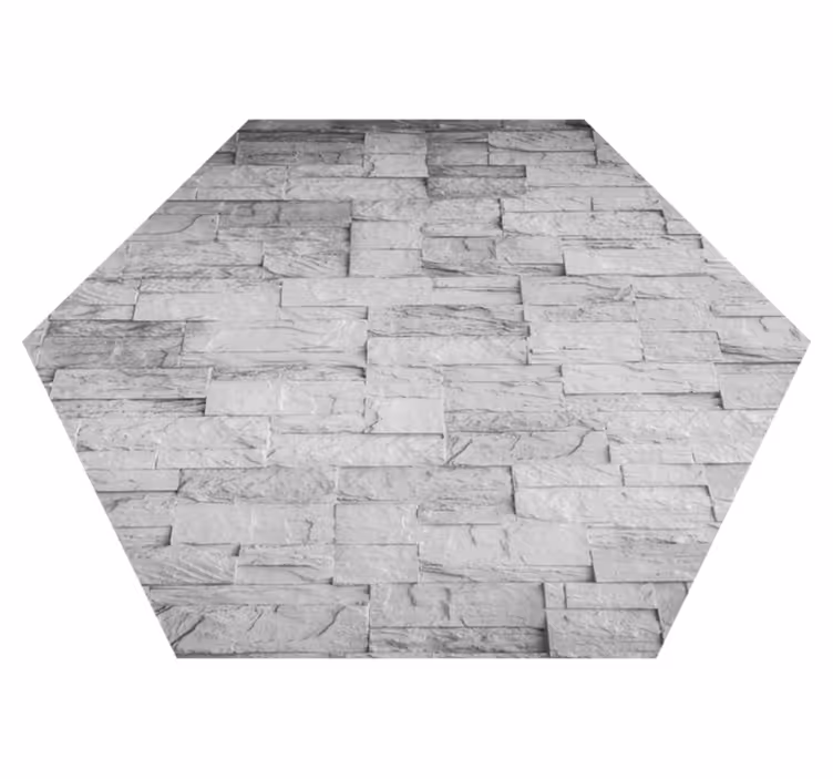 Tapis vinyle pierre texture pierre - TenStickers
