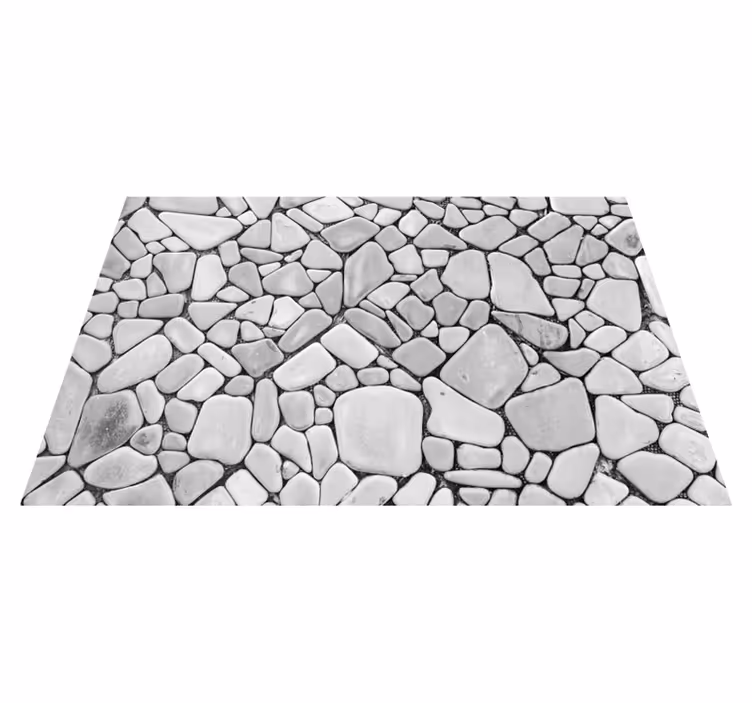 Tapis en vinyle effet pierre incroyable - TenStickers