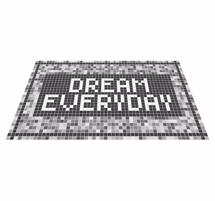 Tapis de vinyle fantastique citation de motivation - TenStickers