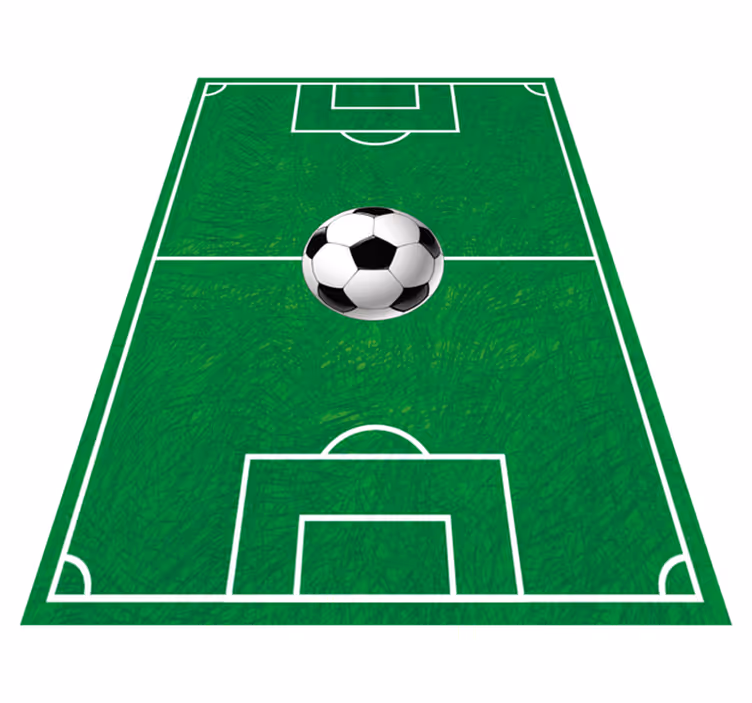 Tapis de vinyle pour terrain de football pour adolescents - TenStickers