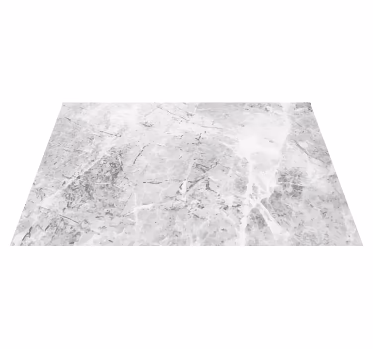 Tapis minimaliste en vinyle gris subtil - TenStickers