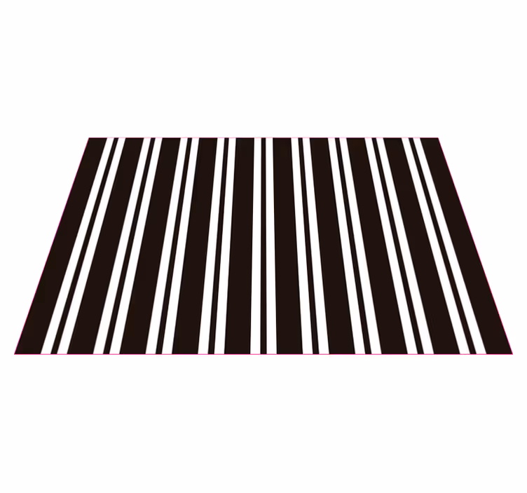 Tapis vinyle rayures élégance rayée - TenStickers