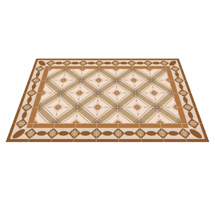 tapis vinyle Carreaux portugais - TenStickers