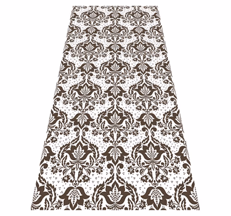 tapis vinyle retro Fleurs ornementales - TenStickers