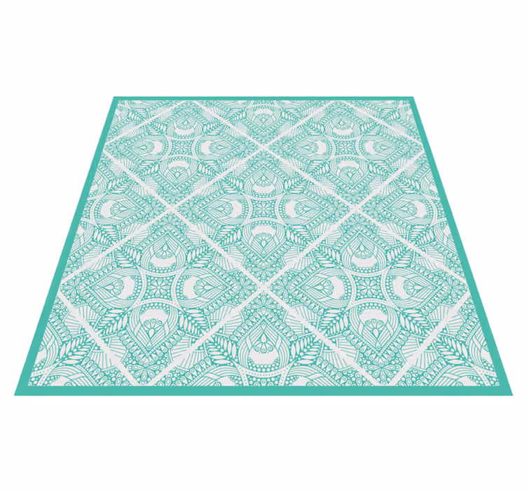 Tapis chambre Design ornemental - TenStickers