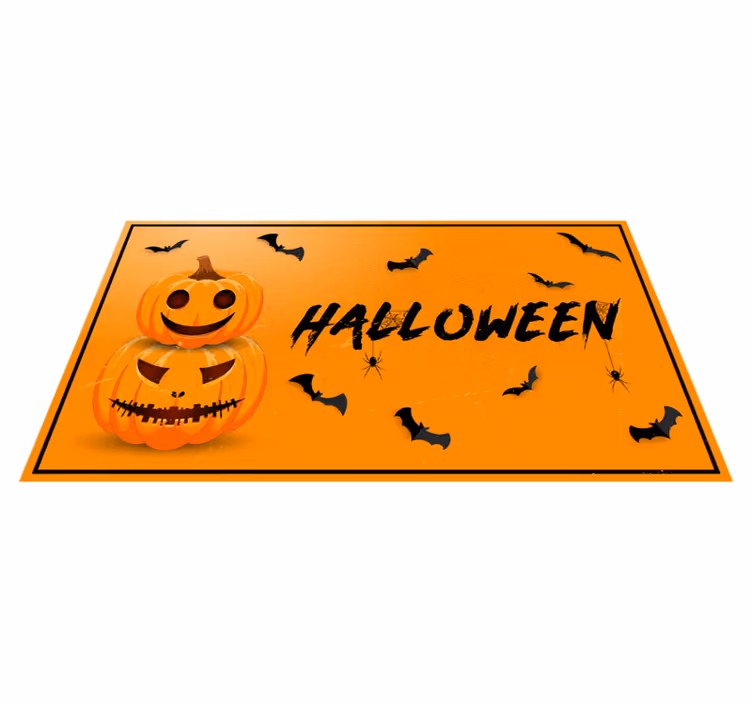 Tapis vinyle halloween célébration d'halloween - TenStickers
