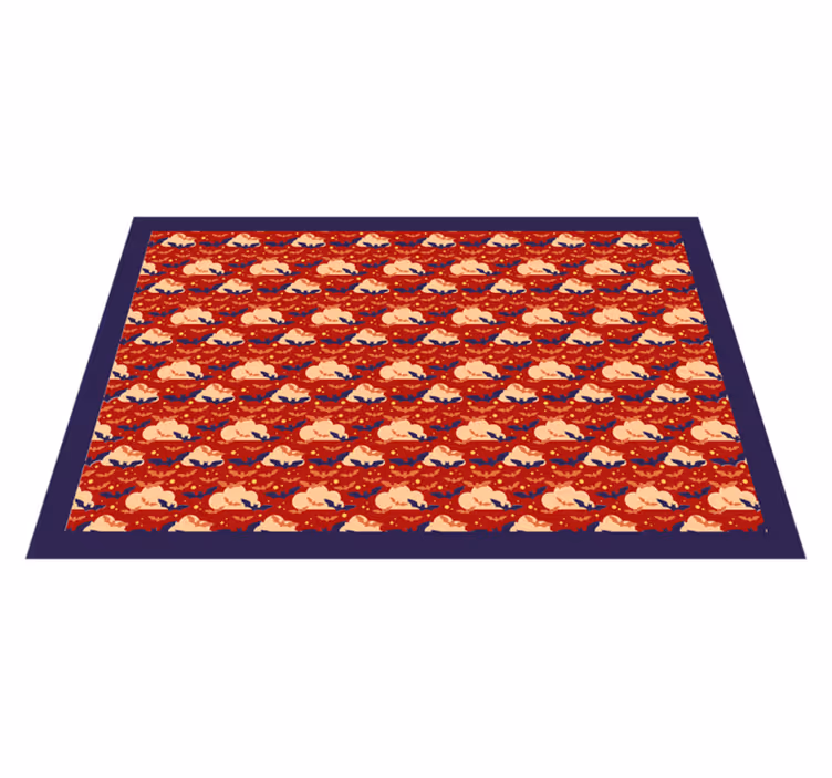 Tapis vinyle animal aventure safari - TenStickers