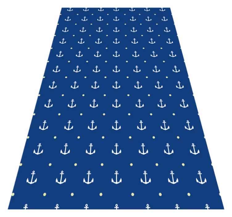 tapis vinyle moderne Ancres - TenStickers