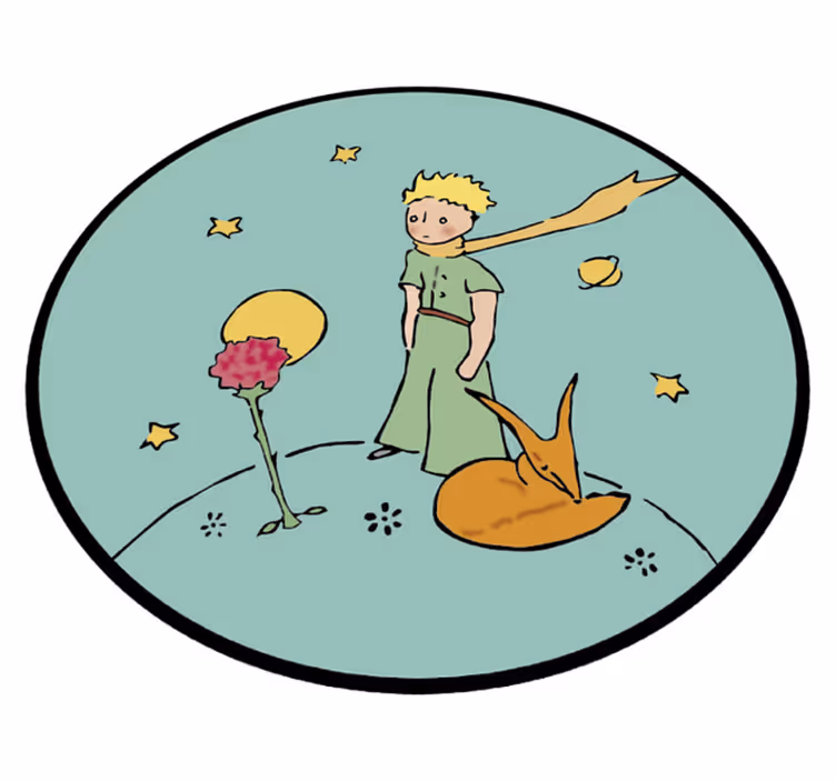 Tapis vinyle pour enfants personnage de livre de contes - TenStickers