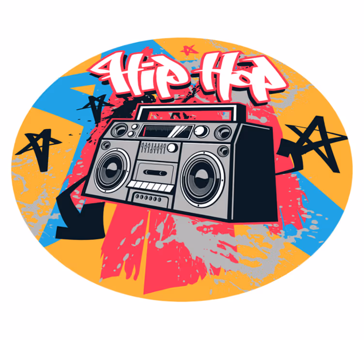 tapis vinyle chambre Danseur hip hop - TenStickers