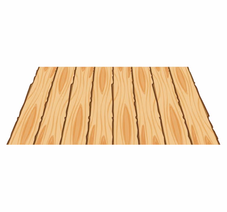 Tapis vinyle imitation parquet rayures en bois - TenStickers