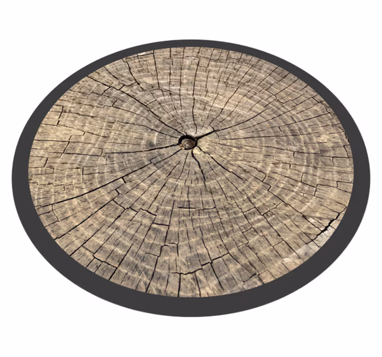 Tapis vinyle effet bois vintage - TenStickers