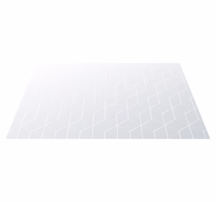 Tapis vinyle carreaux de ciment surface motif géométrique - TenStickers