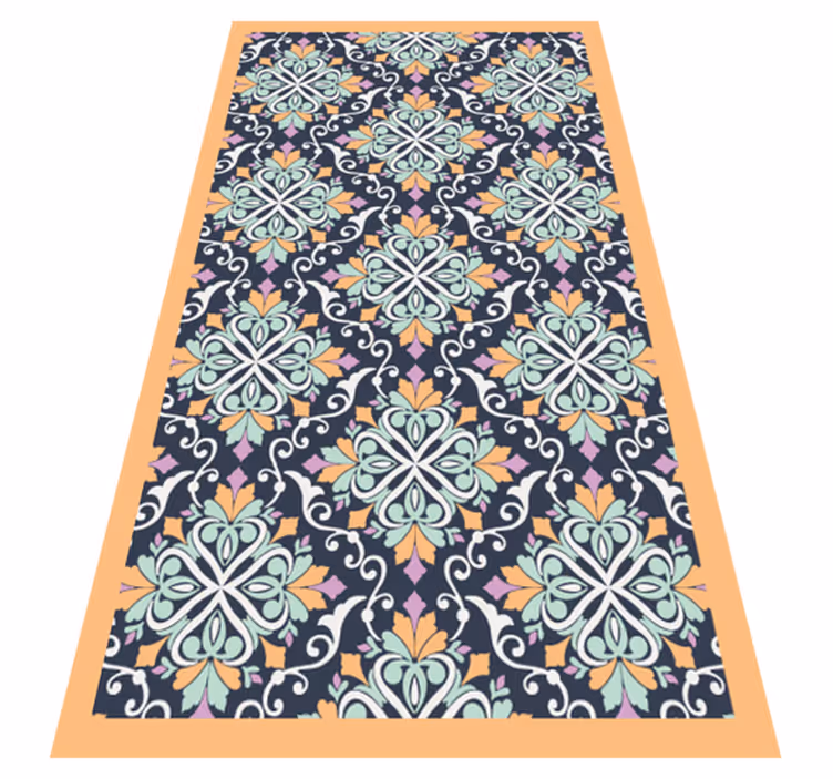 Tapis vinyle retro Tapis en vinylee à vinylee vintage - TenStickers