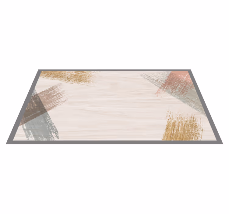 Tapis vinyle en bois Bloc de bois - TenStickers