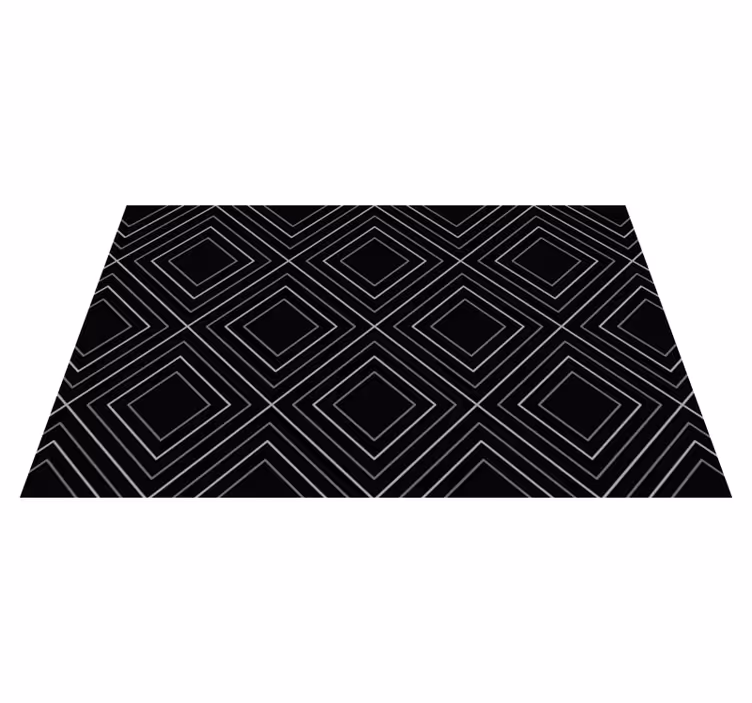 tapis vinyle geometrique Lignes élégantes  - TenStickers