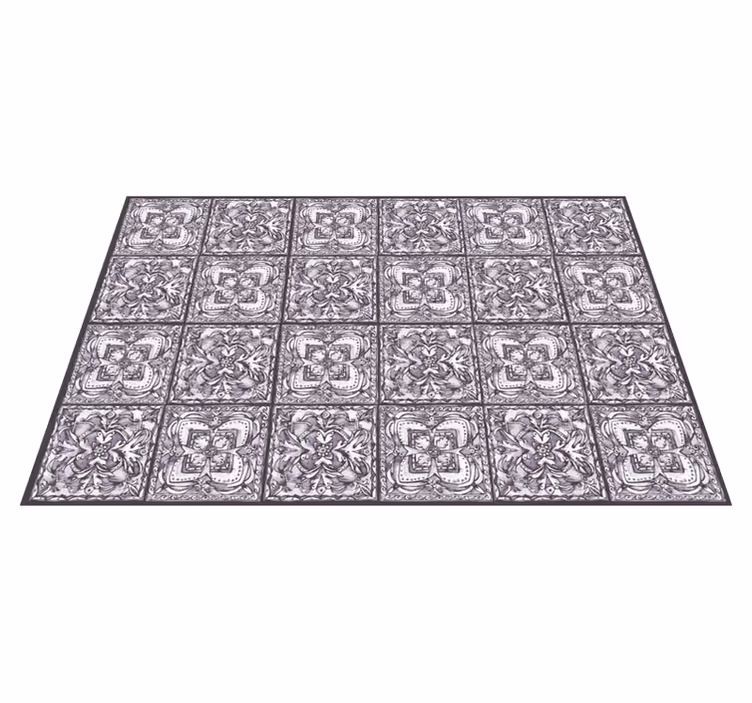 tapis vinyle carreaux Carreaux italiens - TenStickers