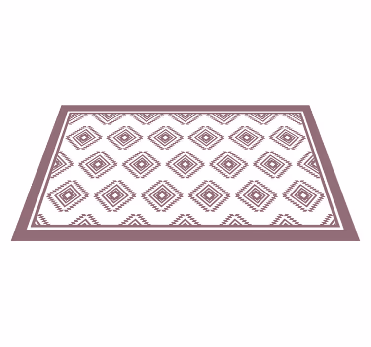 Tapis vinyle éthnique design à motifs ethniques - TenStickers