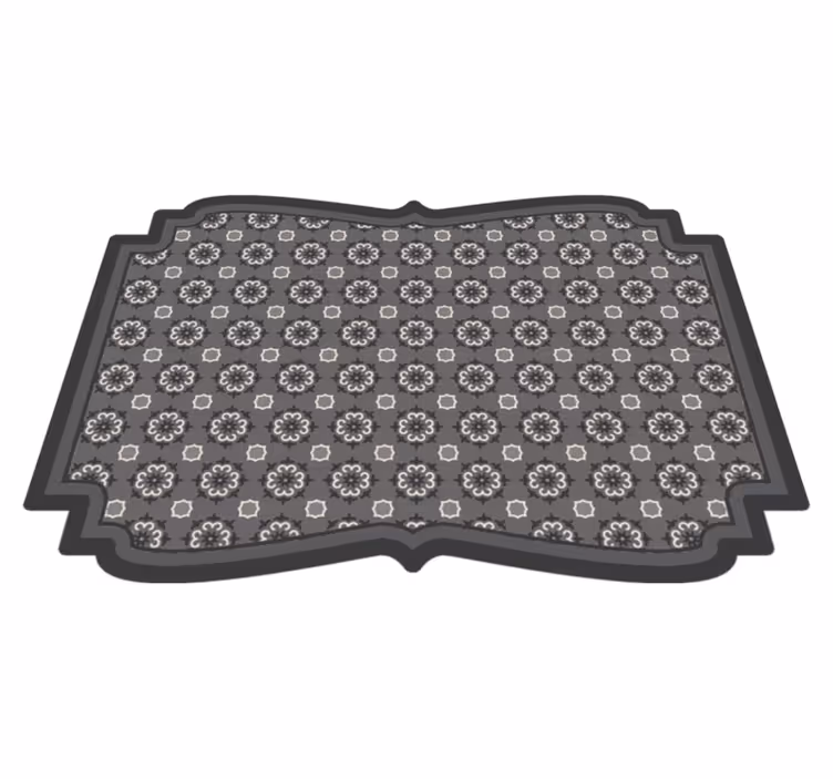 Tapis mosaique vinyle carrelage élégant - TenStickers