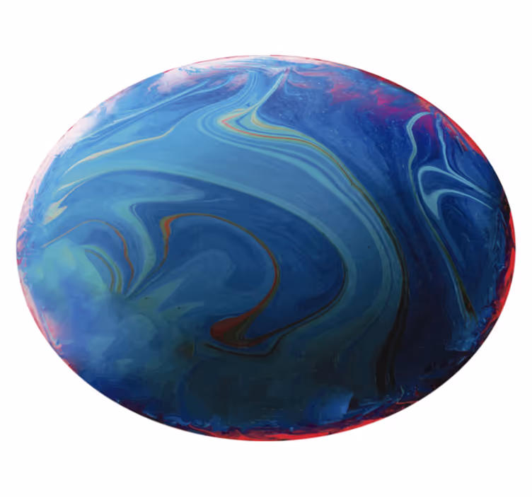 Tapis vinyle autres tapis marbré tourbillonnant - TenStickers