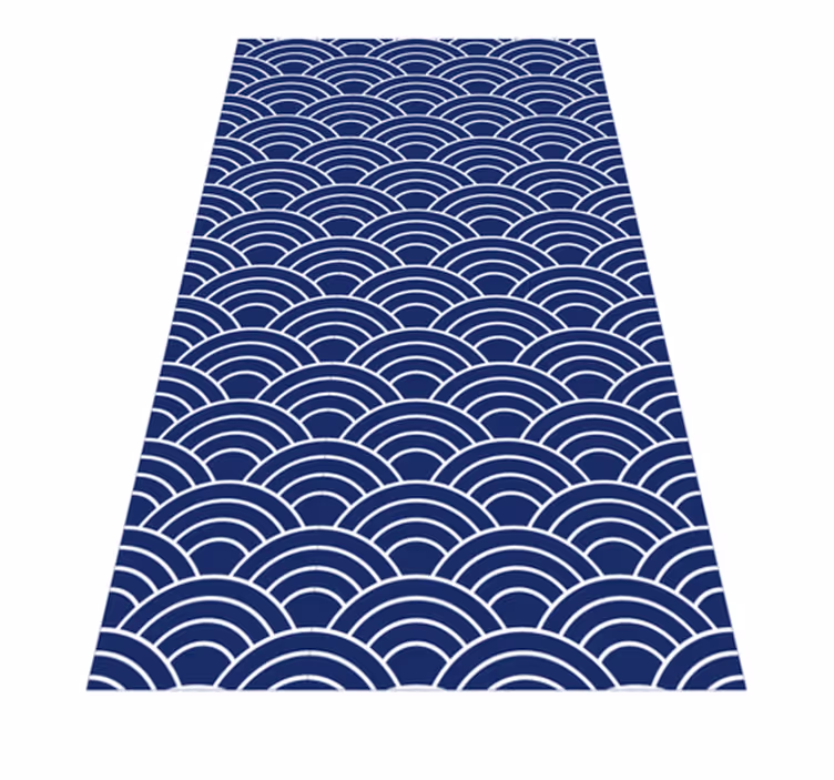 Tapis vinyle design oriental pour le salon - TenStickers